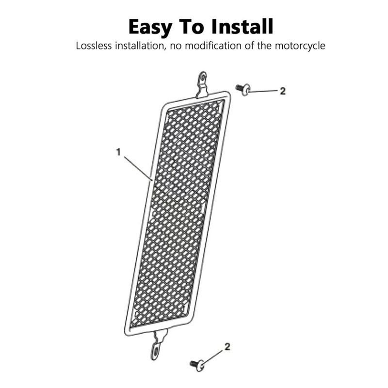 Leading-Edge-Engine Cooler Radiator Grille Guard Protection Cover For Bonneville T120 T100 Thruxton RS Speed Twin