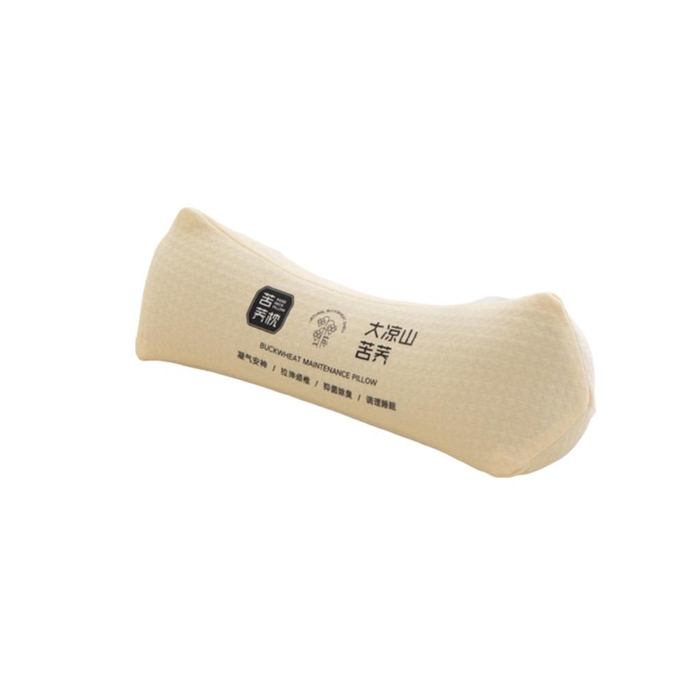 Breathable Buckwheat Husk Cervical Pillow Triangular/Cylindrical Sleep Pillow Adult
