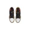 Air Jordan 1 Low SE GS Wear-Away — светло-коричневые детские кроссовки чёрно-белый-белый оникс DQ8421-001