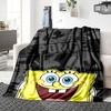 1Pc Spongebob Squarepants Adventure Blanket Soft Throw Blanket For Home Bedroom Bed Sofa Travel Office Solid Christmas Blanket