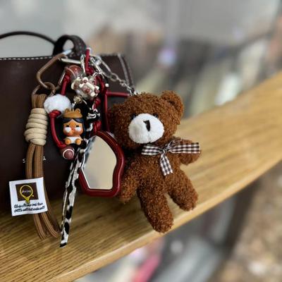 Плюшевый брелок для сумки из серии Miu: Милый кулон-кукла и высокоценный аксессуар-брелок