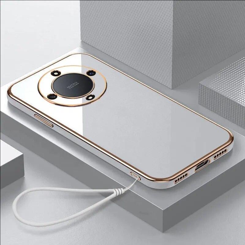 Чехол для Honor Magic 5 lite Honor X30, чехол для телефона V20 V30 X20 X40 X30, роскошный противоударный чехол с квадратным покрытием, чехол