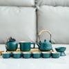 Travel tea set tea tray home kung fu tea set outdoor portable teapot ceramic business gift