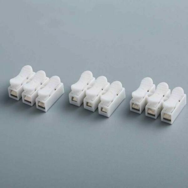 30 шт. самоблокирующиеся разъемы для электрических кабелей, клеммы для быстрого сращивания проводов