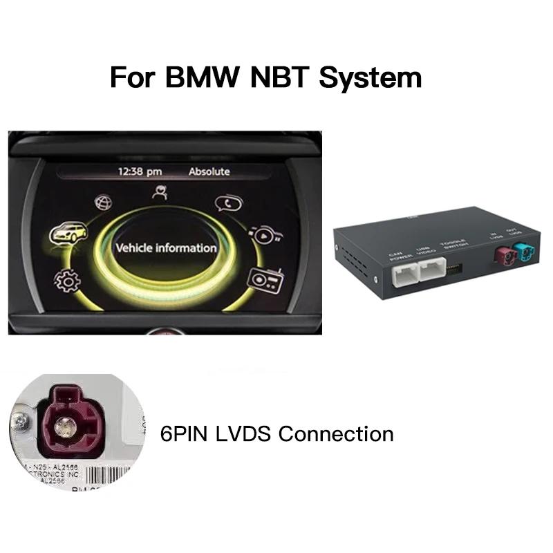 Беспроводной CarPlay Android Auto для BMW Mini R55 R56 R57 R58 R59 R60 R61 F54 F55 Clubman Countryman Hardtop John Cooper F56 F57