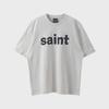 Футболка в стиле ретро с двухсторонним логотипом Saint Michael
