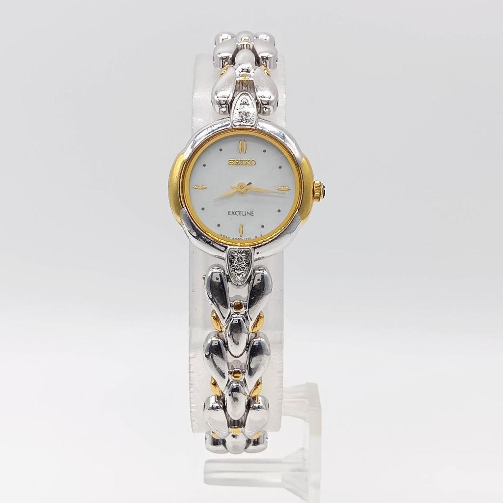 [USED] 375 Free Shipping Battery Replaced SEIKO Exceline Women's Watch