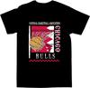 Черная футболка NBA Chicago Bulls с зигзагом