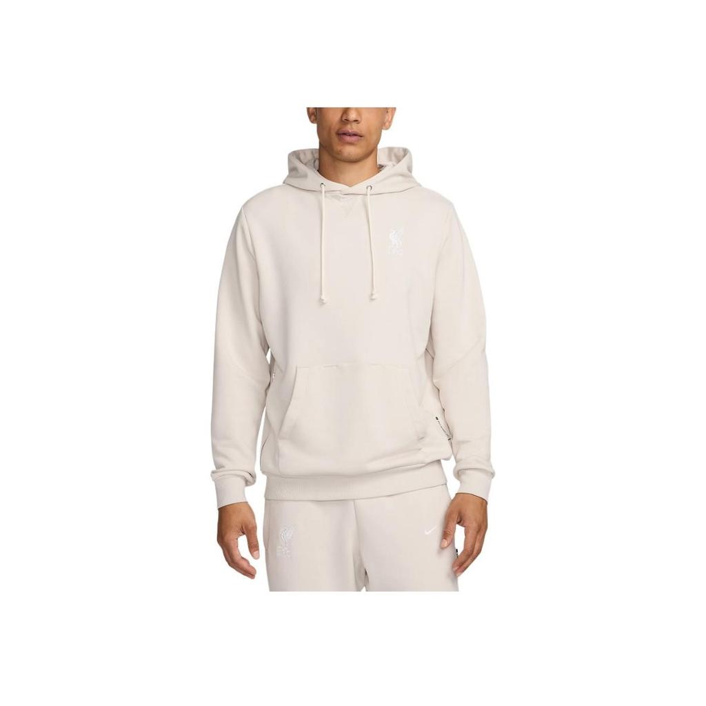 Nike Liverpool FC SS24 Dri-FIT Standard Issue Logo Fashion Hoodie Men Hoodies Off-White FZ8660-104