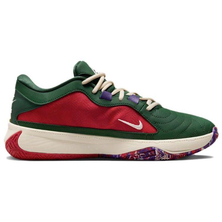 Nike Zoom Freak 5 EP Keep It A Buck Gym Red Metallic Gold Fir Court Purple DZ2945-600