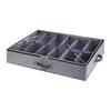 Under-Bed Shoes Storage Organizer Large Capacity Multiple Compartments Foldable Design Shoes Container