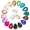 20PCS 10x14mm AB Resin Drop Flatback Rhinestone Scrapbook DIY Craft Appliques