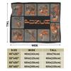 Baby Punch Monkey Lonely Blanket Fleece Print   Multifunction Super Warm Throw Blankets for Home Couch Plush Thin Quilt