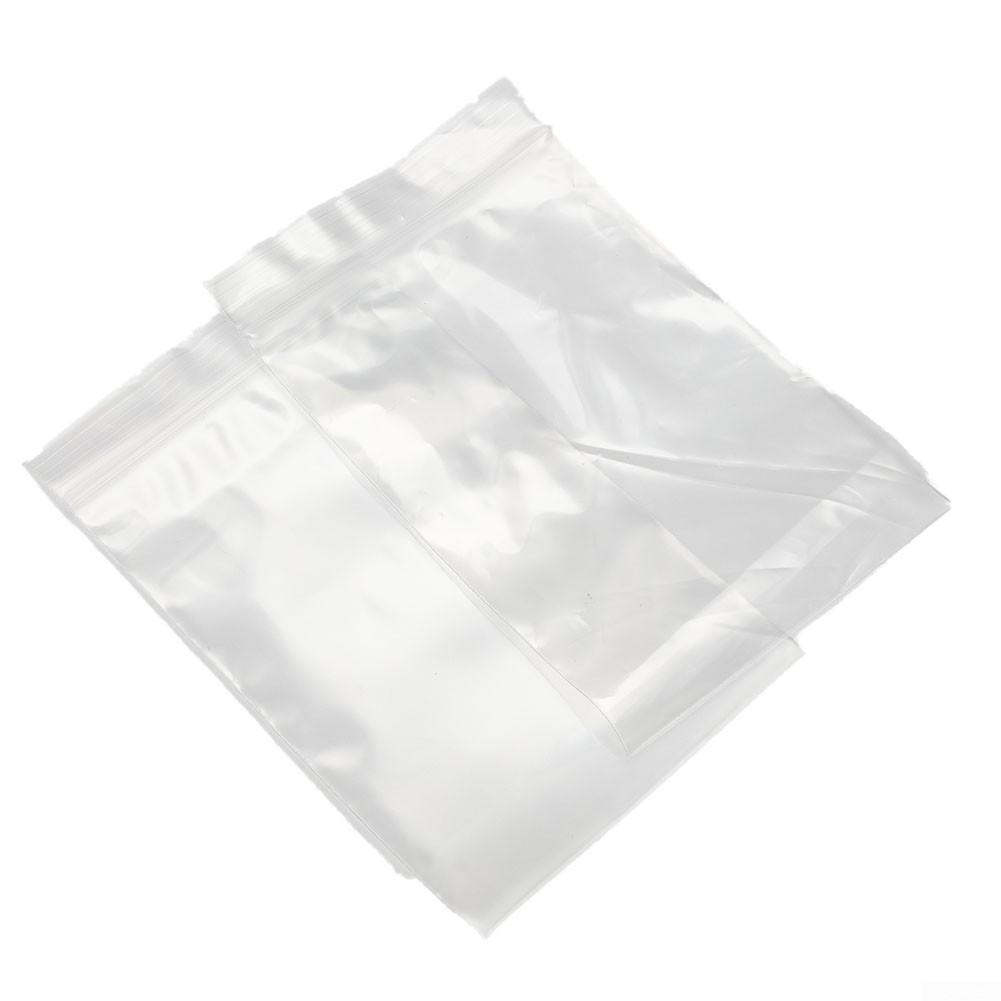 100 Plastic Bag Baggies Baggy Bags Clear Grip Mini