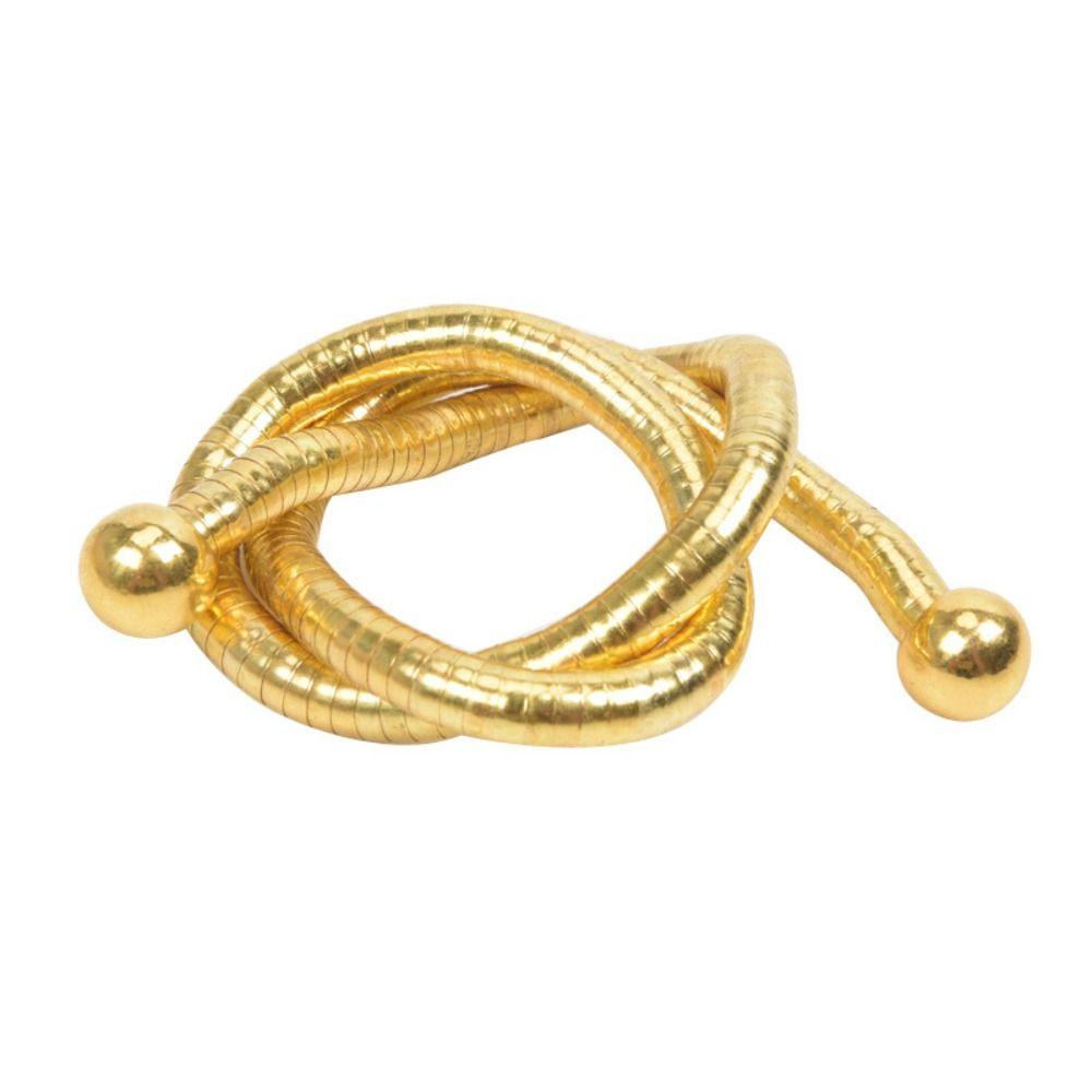 Gold Color Bendable Snake Necklace Silver Color Bracelet Flexible Choker Jewelry Accessories