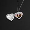 Carving Heart Shaped Family&Lovers Photo Frames Pendant Photo Picture Locket DIY Necklace Necklaces