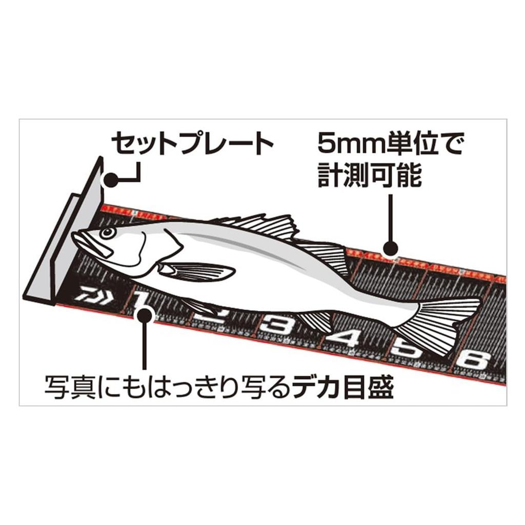 Daiwa Fishing Measure W 80 Black