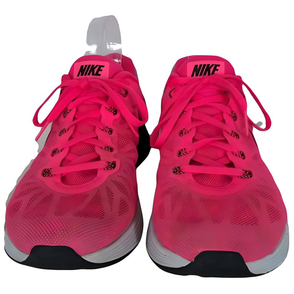 Nike Lunarglide 6 Удобная спортивная амортизация Нескользящие Износостойкие Дышащие Низкие Повседневные Кроссовки для Бега Женские кроссовки 654434-600