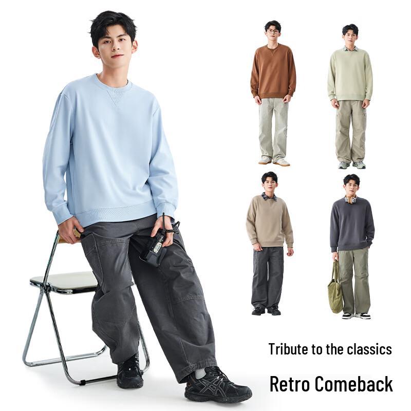 Baleno Men's Loose Fit JPB Graffiti Crewneck Sweatshirt