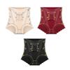 Трусы-подтяжки Flower Butt Lifter с высокой талией, корректирующее нижнее белье, бесшовные хлопковые трусы послеродовые