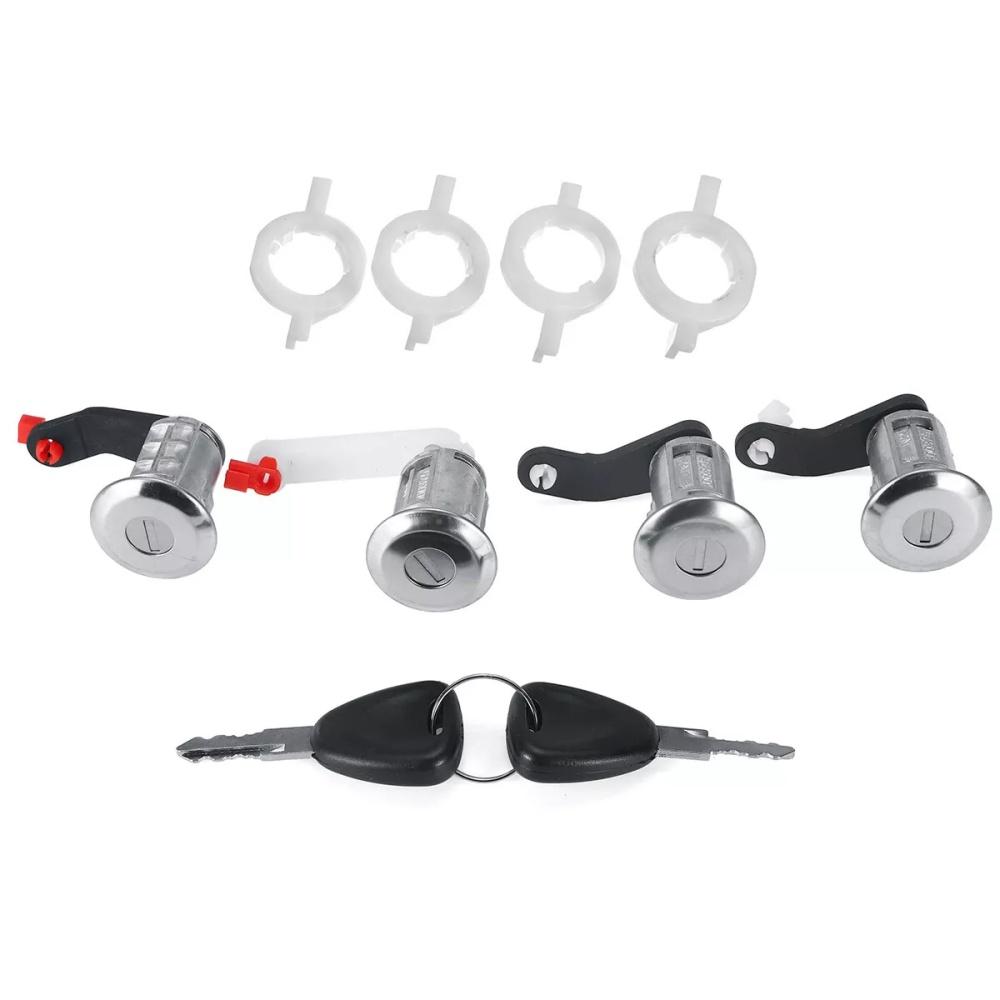 Комплект из 4 штук цилиндров замка двери для Renault Master Vauxhall Movano 7701470944