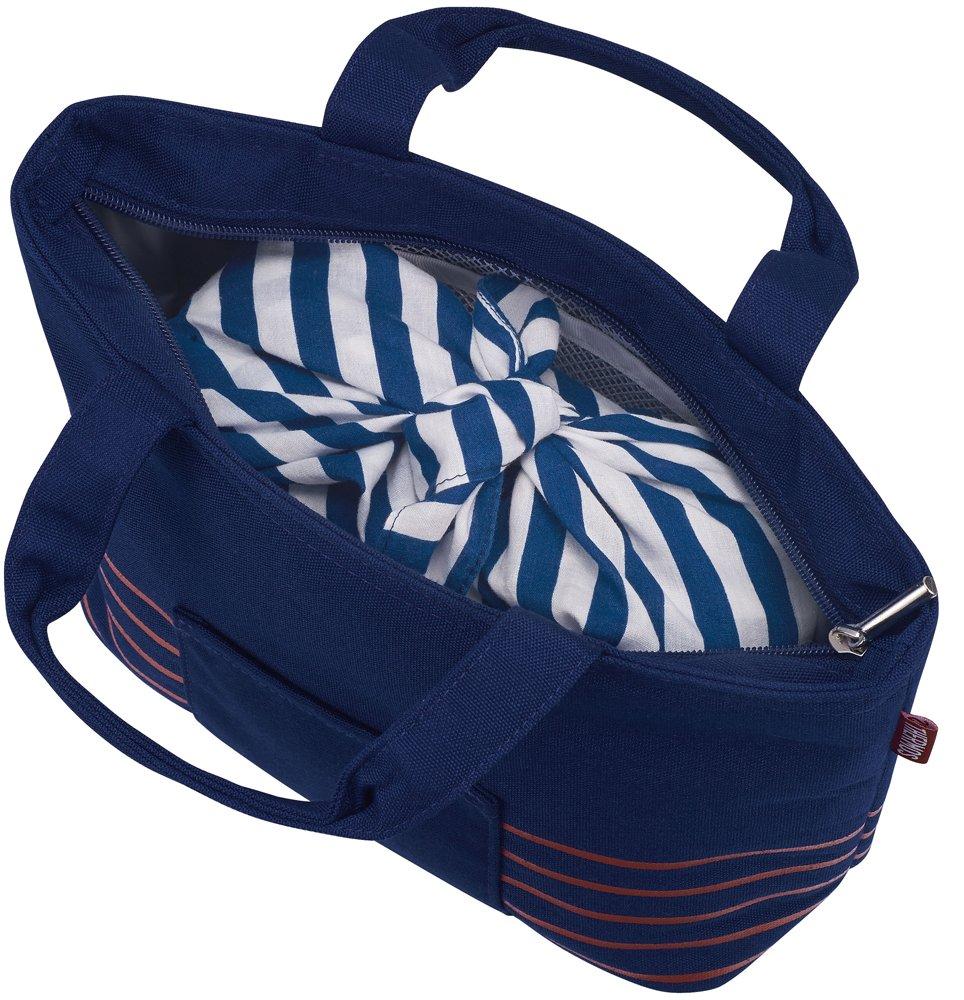 Сумка для обеда с термосом, 4 л, Темно-синяя NVY RDU-0043