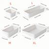 high quality7pcs Drawer Organizer Set, Plastic Cosmetic and Skincare Storage Boxes with Dividers for Vanity, Desktop, and Drawer Organization,