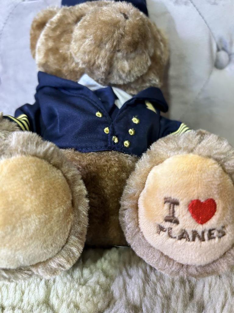 [USED] Taipei International Airport Pilot Teddy Bear