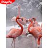 Diamond Painting Flamingo Full Drill Diamond Embroidery Animal Diamond Mosaic Picture of Rhinestones