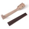 DIY Cookie Box Ukulele Neck Kit Cigar Box Ukulele Neck + Strings + Tuning Pegs + Bridge