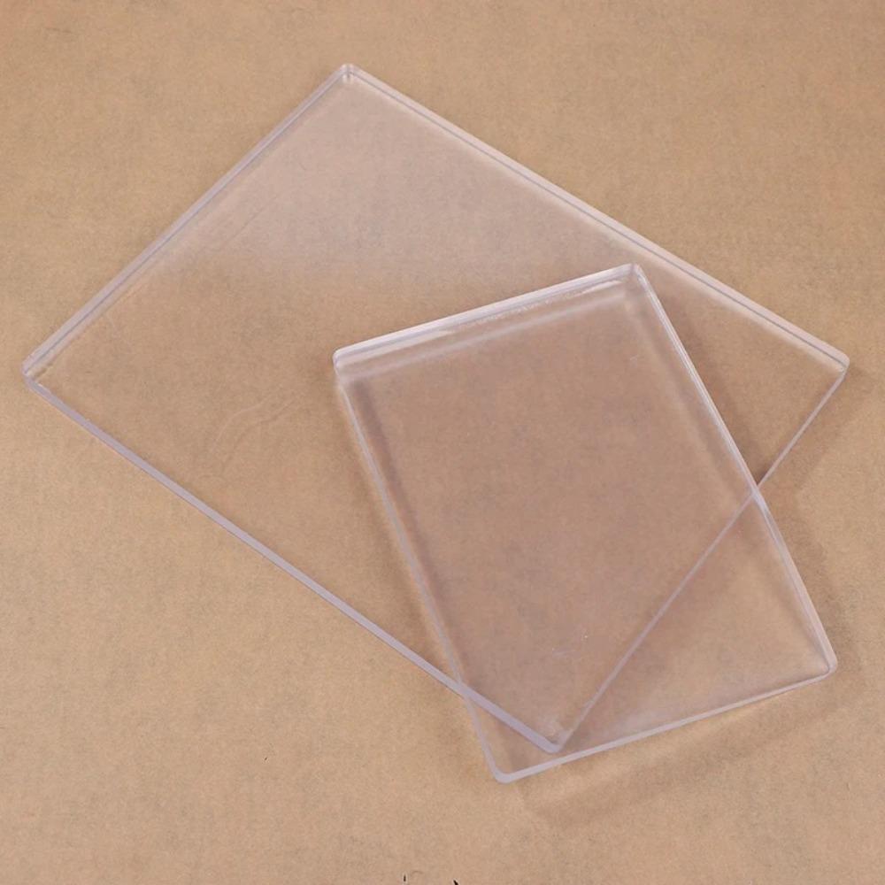 Многоразовая гелевая печатная пластина Прозрачный гель Искусство Прозрачная пластина Новая гелевая пластина Материалы для печати