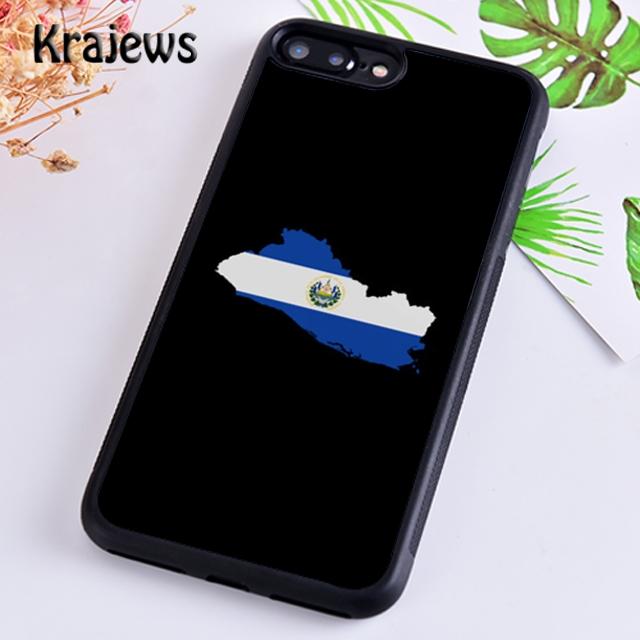Krajews El Salvador National Flag Soft Phone Case Cover For iPhone 17 Air 16 15 14 plus 11 12 13 pro max coque Fundas