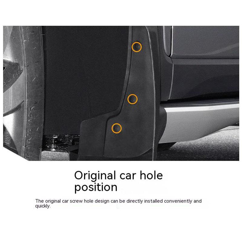 Car Fender Mud Flaps For Volkswagen ID.6 X VW ID6 ID 6 2022 Splash Guards MudFlaps Front Rear Mudguards Auto