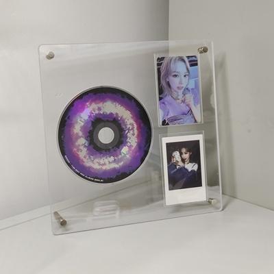 MINKYS New Arrival Kawaii CD Type 3 inch Kpop Photocard Holder Idol Card Photo Frame Stationery