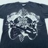 Винтажная футболка GUITAR HERO 2008 года XS видеоигра рок-музыка