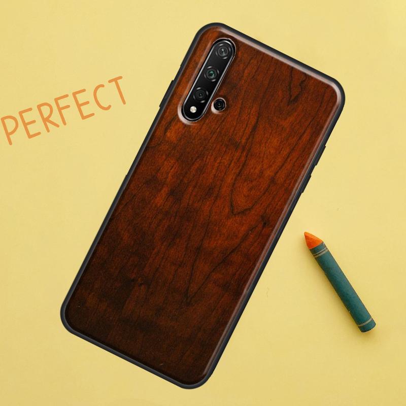 Текстура дуба для чехла Huawei Nova 5T 9 10 SE 7i 8i 11i 12i Y60 Y61 Y70 Y72 Y73 Y90 Y91 P20 P30 P40 Lite