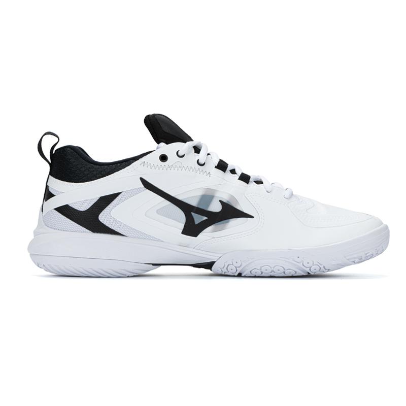 Mizuno Кроссовки унисекс Wave Claw Neo 3 Wide Белые Черные 71GA247320