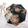 1 шт. Автоматический зонт CORTIS K pop с открыванием/закрыванием   Компактный дорожный зонт, 8 спиц, прочный, идеально подходит для женщин и мужчин    a0923196