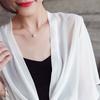 Женская летняя повседневная шифоновая шаль, солнцезащитный крем, кардиган, блузка, пляжная одежда