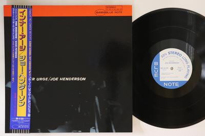 Виниловая пластинка JOE HENDERSON Inner Urge BN4189 BLUE NOTE 1993 Япония Obi Джаз Б/у