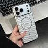 Магнитный чехол из углеродного волокна для iPhone 17 16 15 14 13 Pro Max MagSafe Защитный чехол для объектива камеры Жесткая поликарбонатная крышка Стать i17