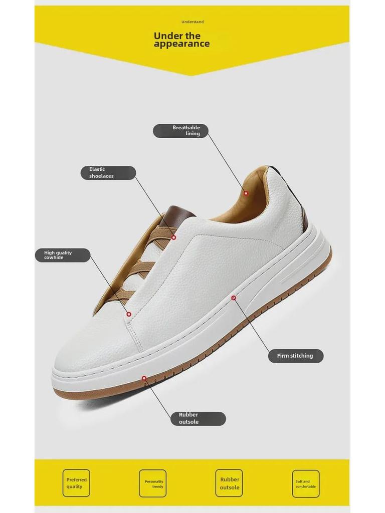 Мужские кожаные туфли без шнурков — тренд осени 2024 года: Мягкая подошва, натуральная кожа, повседневный и деловой стиль