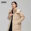 Женский пуховик средней длины XueZhongFei, теплый и толстый, X40146152F