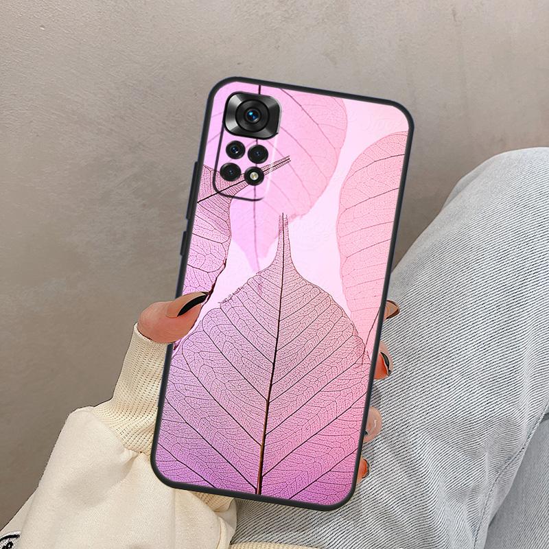 Красочные листья для чехла-крышки Xiaomi Redmi Note 13 10 12 11 14 15 Pro Plus для Redmi 15 13C 12C 14C 10C 15C