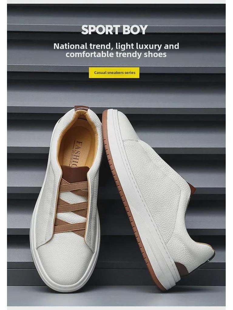 Мужские кожаные туфли без шнурков — тренд осени 2024 года: Мягкая подошва, натуральная кожа, повседневный и деловой стиль