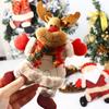 Cute Santa Claus Bear Elk Snowman Ornaments Christmas Pendant Christmas Tree Decoration Toy Doll
