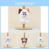 Adorable Plush Animal Doll Keychain Soft Stuffed Toy With Cute Cartoon Design