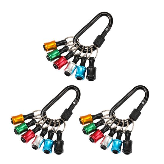 Держатель сверла с торцевой головкой, прочный, выдерживающий нагрузку, портативный, простой в установке, универсальный, 1/4-дюймовый шестигранный хвостовик, держатель сверла с торцевой головкой