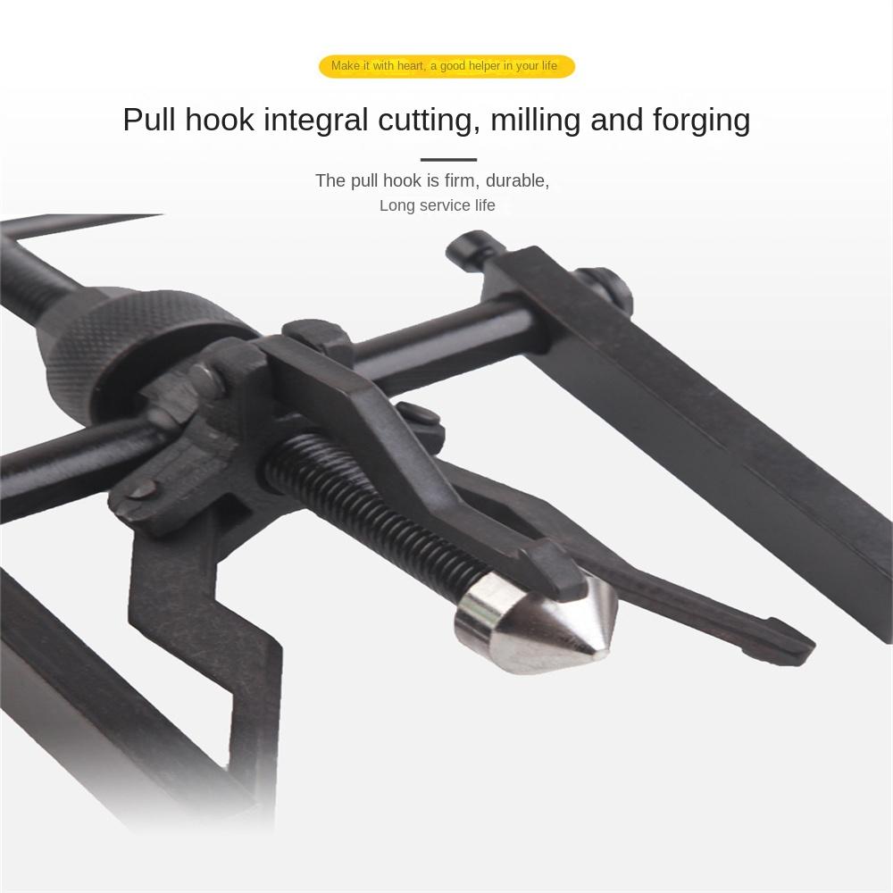 Треугольный стальной съемник подшипников Малый инструмент для снятия подшипников Инструмент для разборки Съемник Утолщенный съемник автомобильных шестерен Сверхмощный Трехлапый