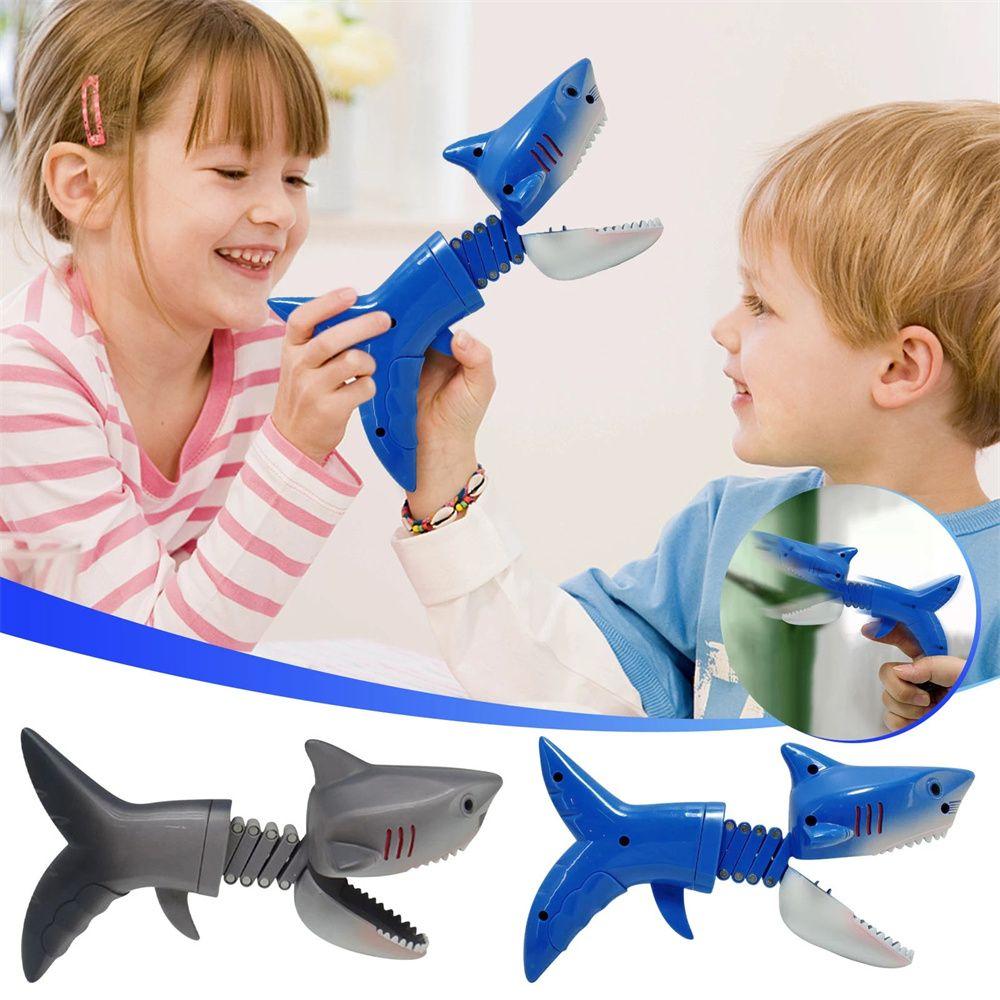 Hungry Shark Spring Manipulator Clip Toy Shark Bite Game Animal Claw Chomper Toy Shark Grabber Toys